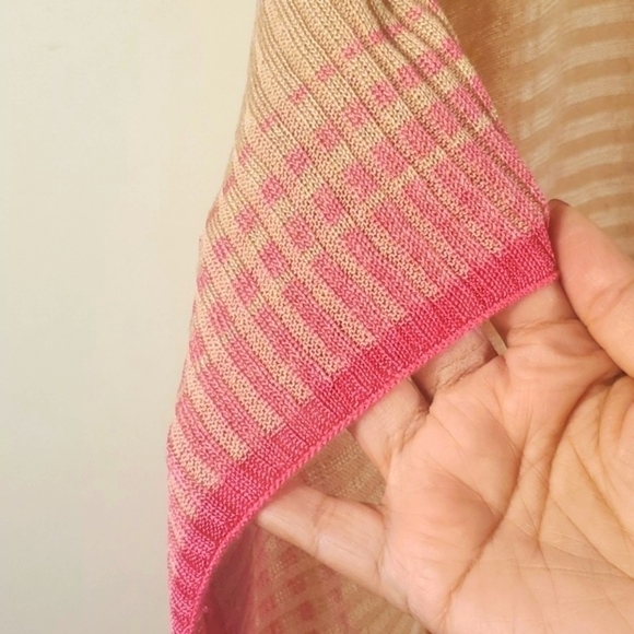 Coldwater Creek Tan Poncho Shrug/Shawl with arms Size Medium/Large - Picture 7 of 13